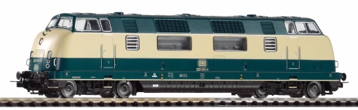 PIKO 59723 - Locomotiva diesel BR 220 DB IV + DSS PluX22