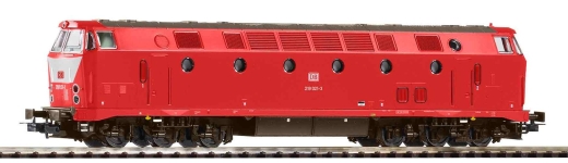 PIKO 59943 - Diesel locomotive BR 219 top light and bib DB AG V + DSS 8-pin.