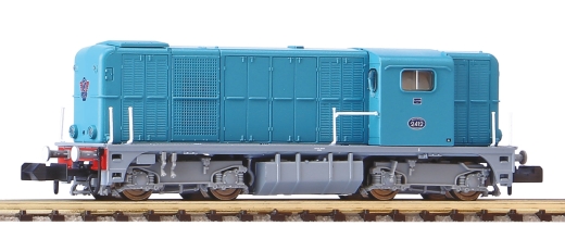 PIKO 40420 - N-Diesellok Rh 2400 blau NS III + DSS Next18