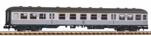 PIKO 40645 - N-passenger car. Silver piece 1st/2nd Class DB IV