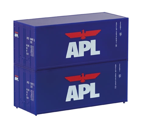 PIKO 46102 - TT-Container-Set 2 x 20 APL