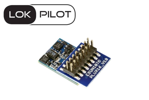 ESU 59814 - LokPilot 5 micro DCC/MM/SX/M4, PluX16, traccia N, TT