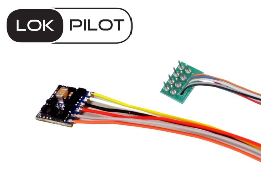 ESU 59820 - LokPilot 5 micro DCC, 8 pines NEM652, vía N, TT