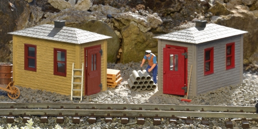 PIKO 62718 - G-FM track construction huts (2 pieces)