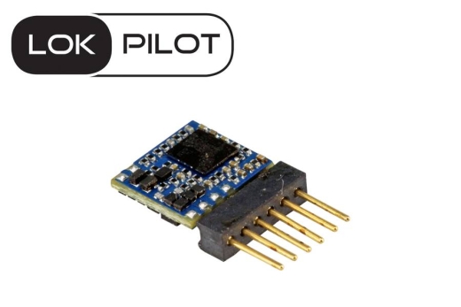 ESU 59827 - LokPilot 5 micro DCC, 6-pin Direkt, Spur N, TT