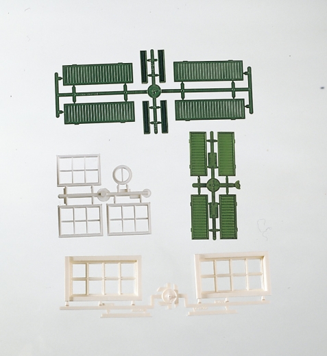 PIKO 62805 - G-components: windows + shutters