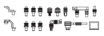 PIKO ET94130-07 - Insulators/Lids