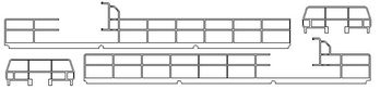 PIKO ET94108-10 - Handläufe (4-tlg.)