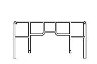 PIKO ET47225-10 - Front handrail