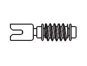 PIKO ET47240-56 - Schneckenachse