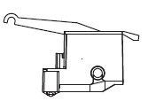 PIKO ET37430-43 - Gearbox housing