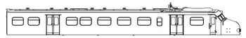 PIKO ET57571-02 - Housing 1st/2nd class printed complete.