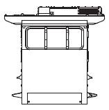 PIKO ET95186-42 - Drivers cab complete, decorated + air conditioning