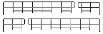 PIKO ET95188-07 - Main courante, côté long