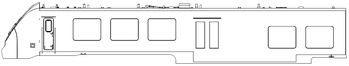 PIKO ET59502-12 - Housing EW without pantograph