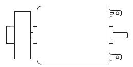 PIKO ET59520-90 - Motor with flywheel