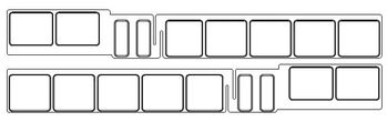 PIKO ET59521-27 - Side window EW A, right + left