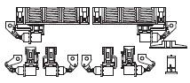 PIKO ET59930-36 - Petites pièces (bogie)