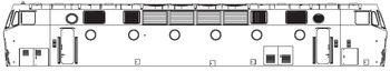 PIKO ET71108-04 - Gehäuse dekor.m.Fenster