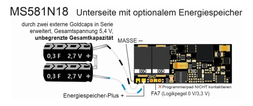 ZIMO MS581N18G MS-geluidsdecoder - Volgende18