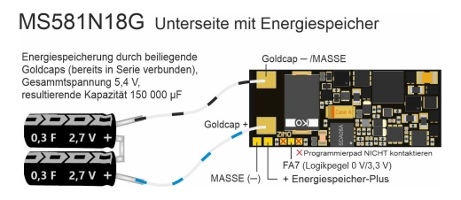 ZIMO MS581N18G MS-geluidsdecoder - Volgende18
