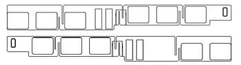 PIKO ET59502-29 - Seitenfenster EW ohne Pantograph