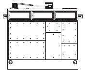 PIKO ET96727-122 - Housing, vst (drive container)