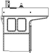 PIKO ET95691-02 - bestuurderscabine vst.dek.m.Fens.