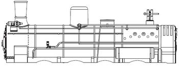 PIKO ET95696-01 - Ketel vst.dek.m.Rookkamer.