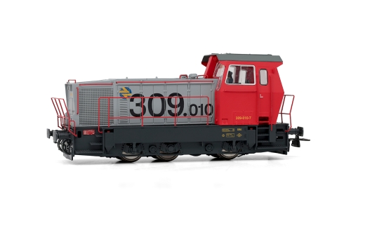 Electrotren HE2014S - RENFE, diesel rangeerlocomotief 309, Ep. V, met DCC-geluidsdecoder