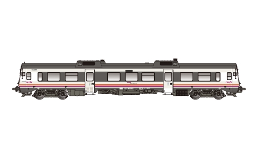 Electrotren HE2501A - RENFE, diesel railcar 9-596-003-4, era VI