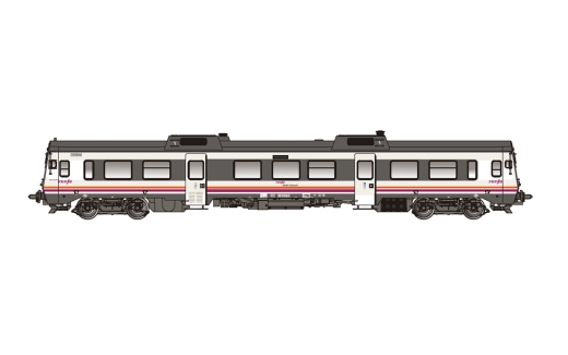 Electrotren HE2501B - RENFE, Dieseltriebwagen 9-596-005-9, , Epoche VI