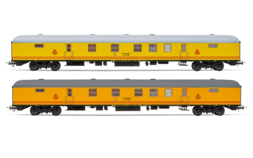 Electrotren HE4021 - RENFE, 2 st. Set postwagens P3-3100 met 160 km/u draaistellen, Ep