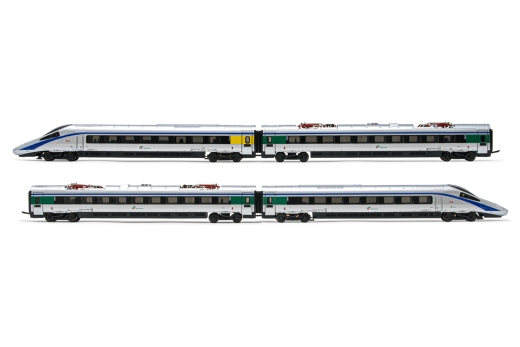 Arnold HN2471S - FS-Trenitalia, 4-piece set of electric multiple units series ETR 610 in “Cisalpino” livery, Ep. VI DCC Sound