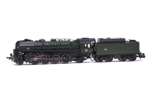 Arnold HN2483S - SNCF, locomotiva a vapore 141 R 1155, Ep. III DCC Sound