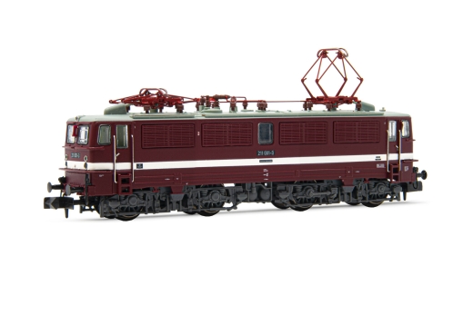 Arnold HN2523D - DR, elektrische locomotief BR 211, rode breedband, tijdperk IV, DCC-decoder