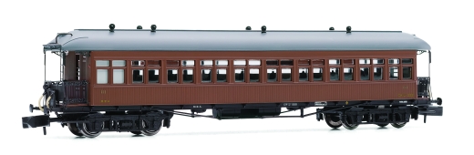 Arnold HN4238 - MZA passenger coach COSTA, 3rd class, flat roof