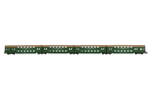 Arnold HN4472 - DB AG, 4-teiliger Doppelstockwagen der Bauart DBv, Ep. IV-V