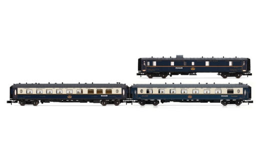 Arnold HN4490 - CIWL, 3 pz. Set di treni “Edelweiss Pullman Express”, set 1/2, Ep