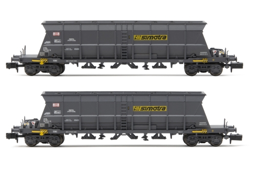 Arnold HN6549 - SNCF, 2-piece set of 4-axle self-unloading wagons Faoos, Simotra, Ep. IV