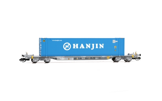 Arnold HN9753 - TOUAX, container wagon Sffgmss with 45 container HANJIN, Ep. VI