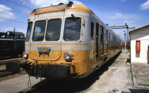 Jouef HJ2388 - SNCF, 2tlg. X2700 in orange/grau, Ep.IV