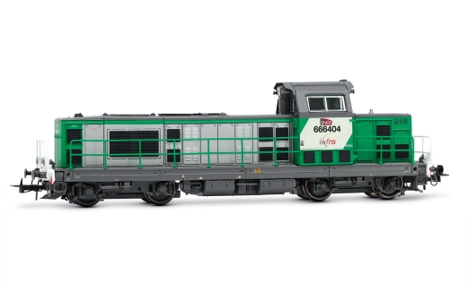 Jouef HJ2442S - SNCF, diesellocomotief BB 66400, aflevering VI, DCC-geluid