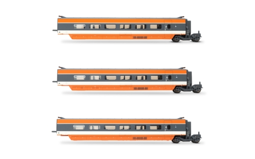 Jouef HJ3015 - SNCF, 3 pz. Set supplementare TGV Sud-Est, 1981 Ep