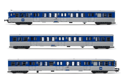 Jouef HJ4154 - SNCF, 3-piece carriage set RIO 82 PACA II, Ep.V