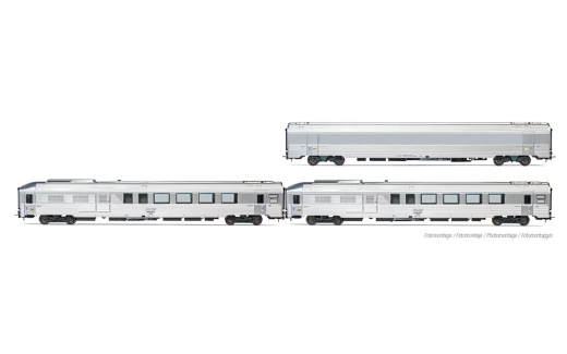 Jouef HJ4178 - SNCF, 3 pcs. Coffret « Train Expo », Coffret 1/2, Ep. VI