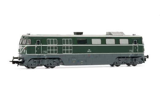 Rivarossi HR2851S - ÖBB diesellocomotief 2050.002, groen, mG, aflevering IV, DCC-Sou.