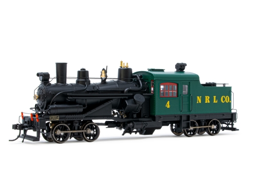 Rivarossi HR2883S - Heisler steam locomotive 2-truck model Northern Redwood Lumber Company 4 period III DCC Sound