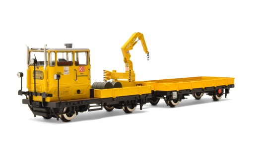 Rivarossi HR2911D - DB AG, KLV 53 gang car in yellow livery, Network Maintenance, Ep. V, with DCC decoder