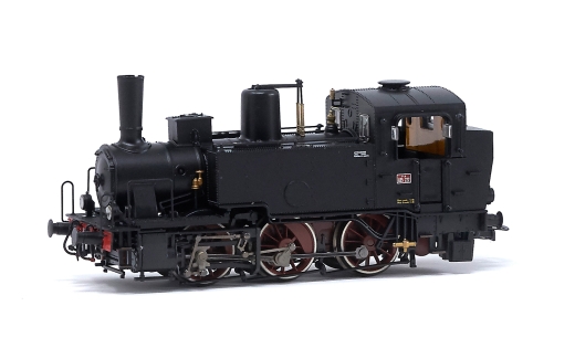 Rivarossi HR2917S - FS, Dampflokomotive Gr. 835 mit Öllampen, Ep. III, mit DCC-Sounddecoder